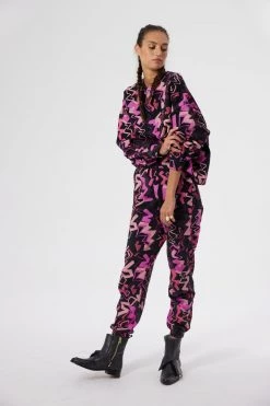 Heimstone Kiara Pants In Electric Printed Fleece