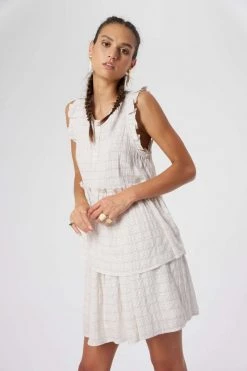 Heimstone Shop Woman Kaya Blouse In Blues Weave