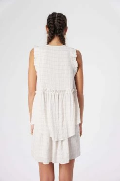 Heimstone Shop Woman Kaya Blouse In Blues Weave