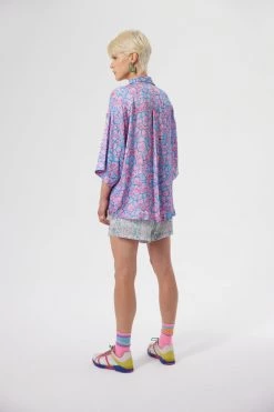 Heimstone Astrée Shirt In Poolside Print
