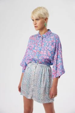 Heimstone Shop Woman Doll Short In Lagoon Print