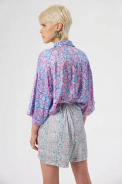 Heimstone Shop Woman Doll Short In Lagoon Print 5 Heimstone Shop Woman Doll Short In Lagoon Print