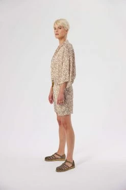 Heimstone SALES Pyjama Eilish In White Messy Dots