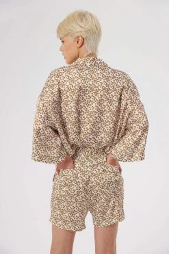 Heimstone SALES Pyjama Eilish In White Messy Dots