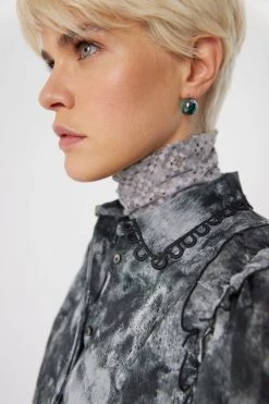 Heimstone Imogen Shirt In Cendre Print