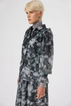 Heimstone Imogen Shirt In Cendre Print