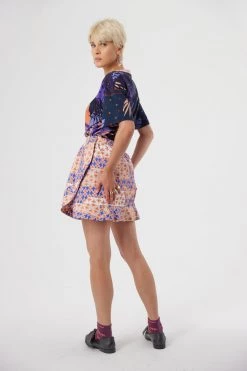 Heimstone Dede T-shirt In Blue Gorilla Print Tops 76