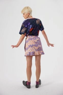 Heimstone Dede T-shirt In Blue Gorilla Print Tops 76