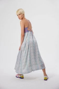 Heimstone Tamara Dress In Lagoon Print Shop Woman