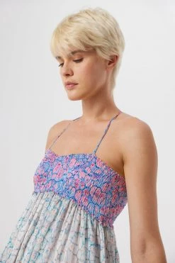 Heimstone Tamara Dress In Lagoon Print Shop Woman