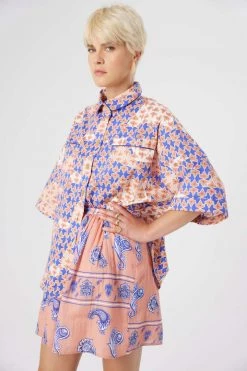 Heimstone Astrée Shirt In Mosaic Print SALES