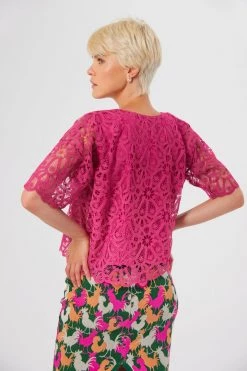 Heimstone Wallace T-shirt In Salsa Lace SALES