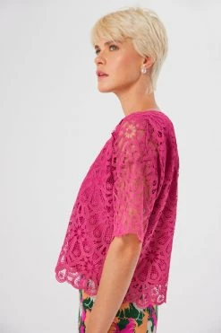Heimstone Wallace T-shirt In Salsa Lace SALES