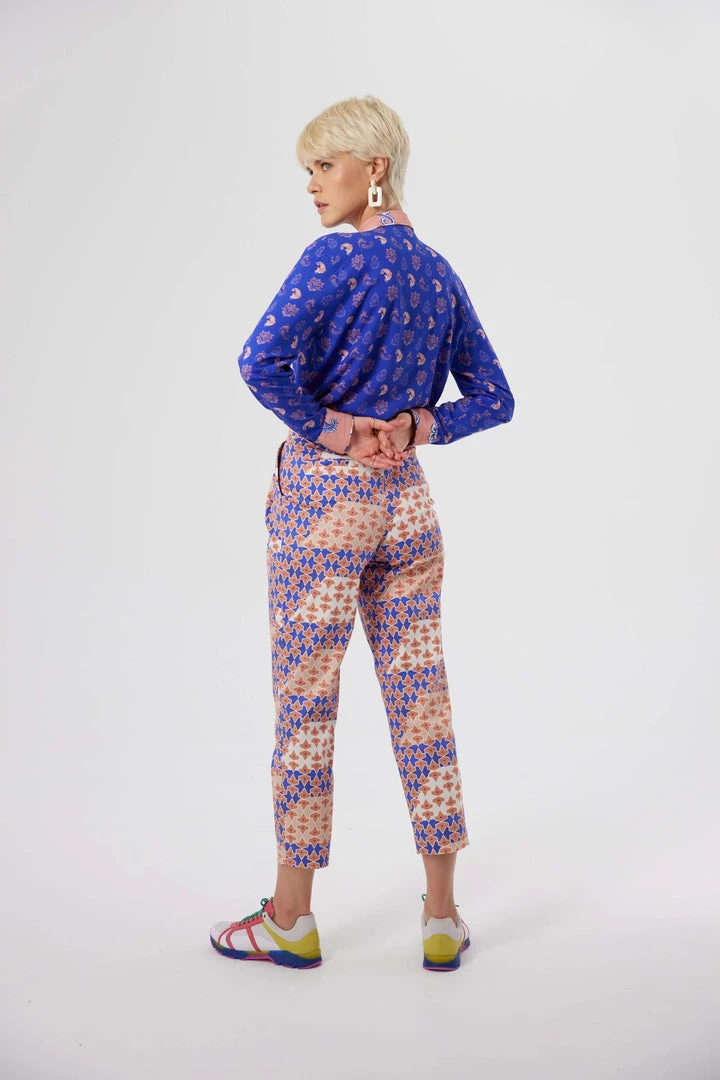 Heimstone Gabriel Pants In Mosaic Print SALES 7 Heimstone Gabriel Pants In Mosaic Print SALES