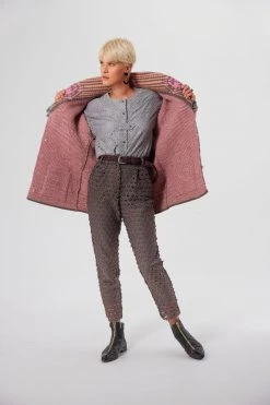 Heimstone Rufus Cardigan In Yellowstone Knit