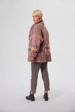 Heimstone Rufus Cardigan In Yellowstone Knit
