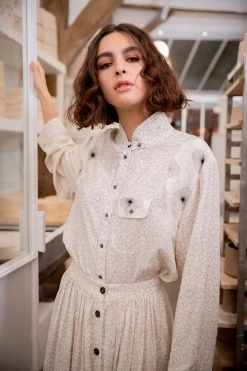 Heimstone Tokyo Shirt In Dryness Print Shop Woman