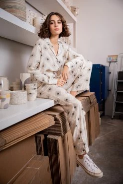 Heimstone Shop Woman Pyjama Ulysse In Flower Print Set