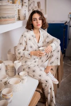 Heimstone Shop Woman Pyjama Ulysse In Flower Print Set