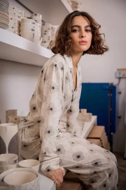 Heimstone Shop Woman Pyjama Ulysse In Flower Print Set