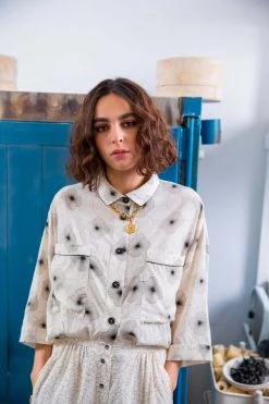 Heimstone Astrée Shirt In Flower Print Shop Woman