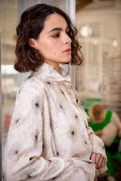 Heimstone Shop Woman Muse Shirt In Flower Print