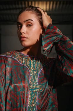 Heimstone Trigalière Dress In Palmera Print SALES