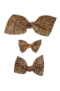 Heimstone Small Hair Clip In Cheetah Printed Leather Hair Clips 13 5 Heimstone Small Hair Clip In Cheetah Printed Leather Hair Clips 13