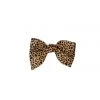 Heimstone Small Hair Clip In Cheetah Printed Leather Hair Clips 13