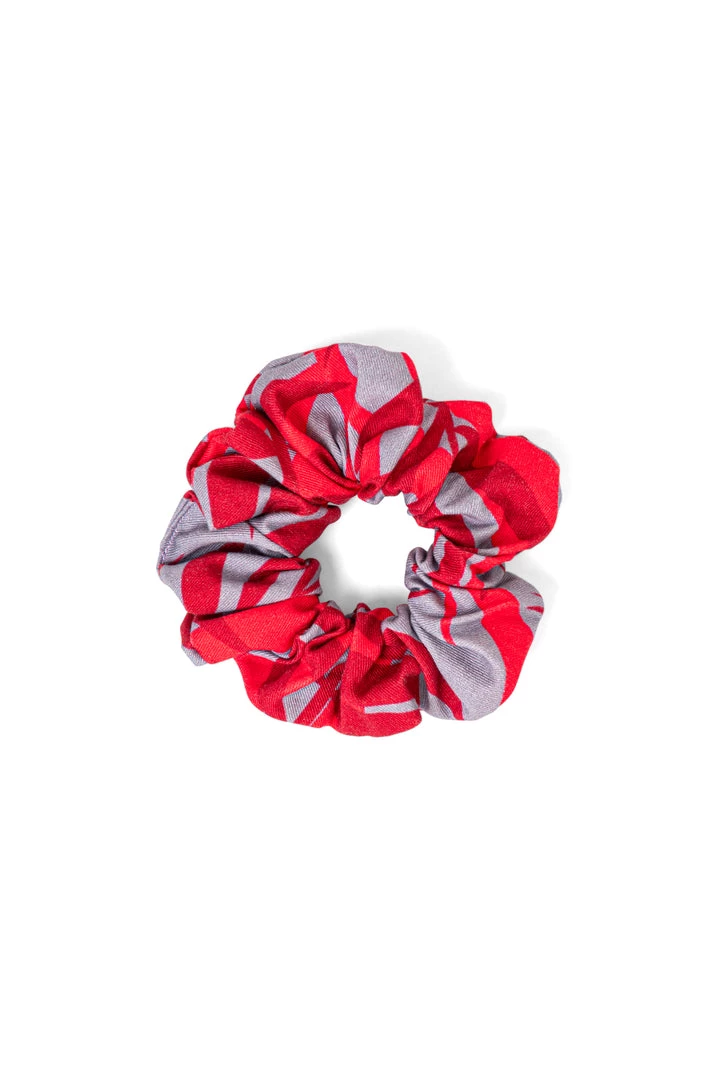Heimstone Scrunchies 36 Scrunchie In Flamingo Print 2 Heimstone Scrunchies 36 Scrunchie In Flamingo Print
