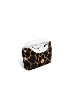 Heimstone Pro Airpods Case In Giraffe Printed Leather The Minis & Maxis