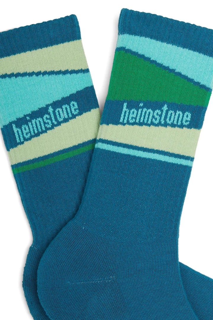 Heimstone Sport Socks In Turquoise 2 Heimstone Sport Socks In Turquoise