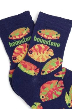 Heimstone Ankle Socks In Gourami Print Accessories
