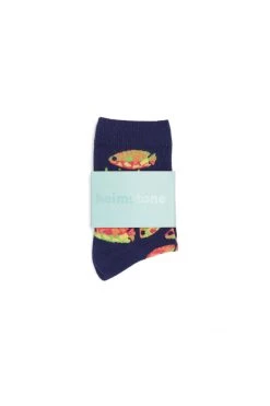 Heimstone Ankle Socks In Gourami Print Accessories