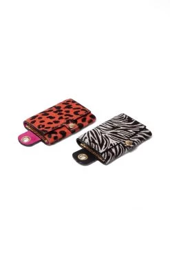 Heimstone The Minis & Maxis The Minis - 6 Key Holder In Zebra Printed Leather
