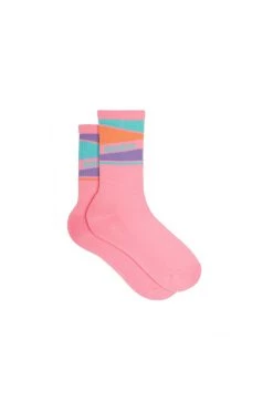 Heimstone Accessories Sport Socks In Neon Pink