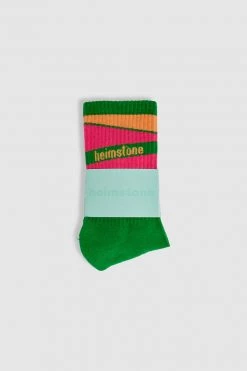 Heimstone Sport Socks In Green Riviera SALES