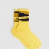 Heimstone SALES Sport Socks In Yellow Wave