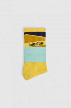 Heimstone SALES Sport Socks In Yellow Wave 5 Heimstone SALES Sport Socks In Yellow Wave