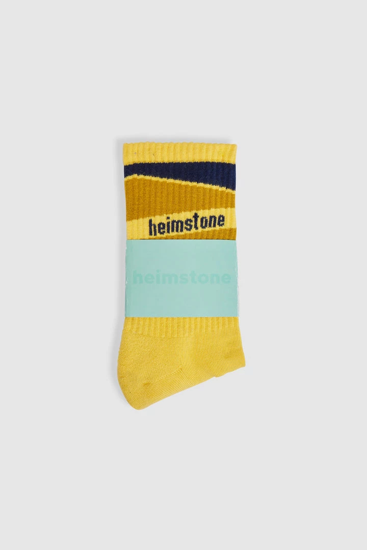 Heimstone SALES Sport Socks In Yellow Wave 3 Heimstone SALES Sport Socks In Yellow Wave