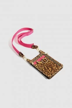 Heimstone Stanley Satchel In Leopard Printed Leather