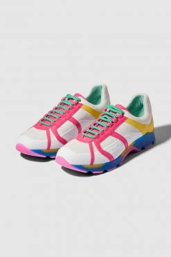 Heimstone Running Shoes In Soft Serve Leather Shop Woman