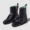 Heimstone BB Boots In Black Leather Shop Woman