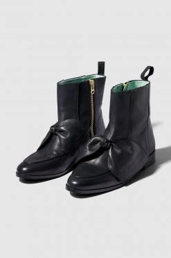 Heimstone BB Boots In Black Leather Shop Woman