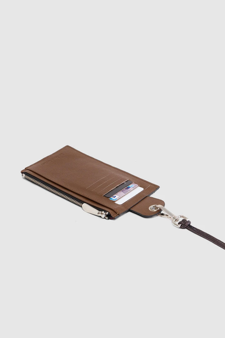 Heimstone The Minis - Large Neck Wallet In Burgundy Leopard Printed Leather 5 Heimstone The Minis - Large Neck Wallet In Burgundy Leopard Printed Leather