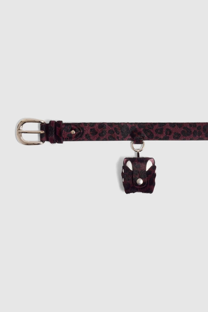Heimstone Shop Woman Belt In Burgundy Leopard Leather 6 Heimstone Shop Woman Belt In Burgundy Leopard Leather