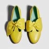 Heimstone BB Ballerina Shoes In Yellow Leather Shop Woman