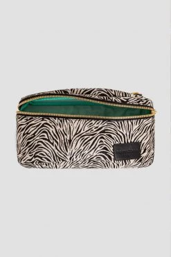 Heimstone Fanny Pack In Zebra Printed Leather New Orleans 24