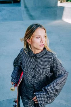 Heimstone Astrée Shirt In Yuzu Tartan