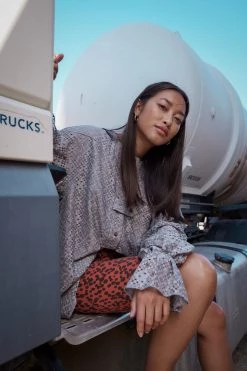 Heimstone Trigalière Shirt In Zinc Lace SALES